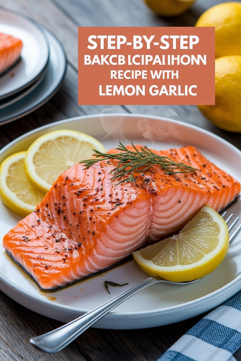 baked salmon recipe with lemon garlic