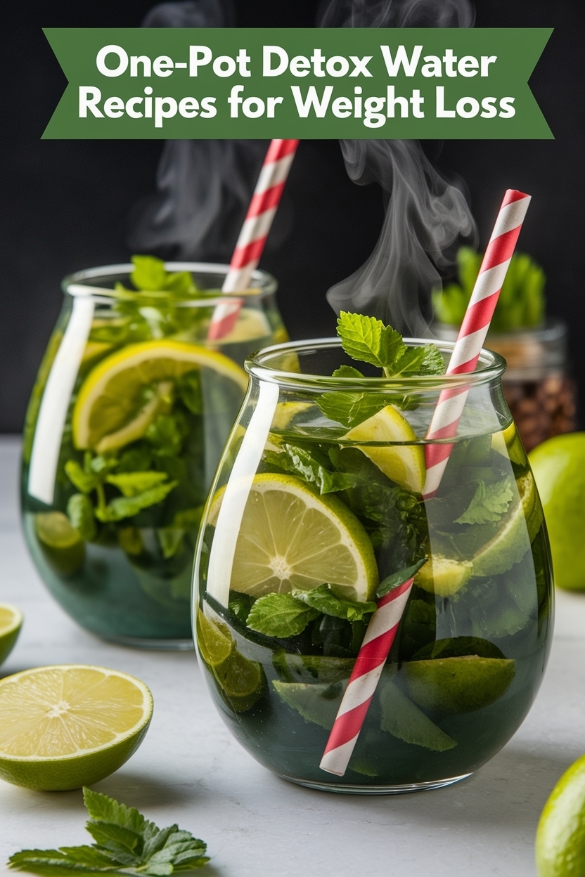 detox water recipes for weight loss