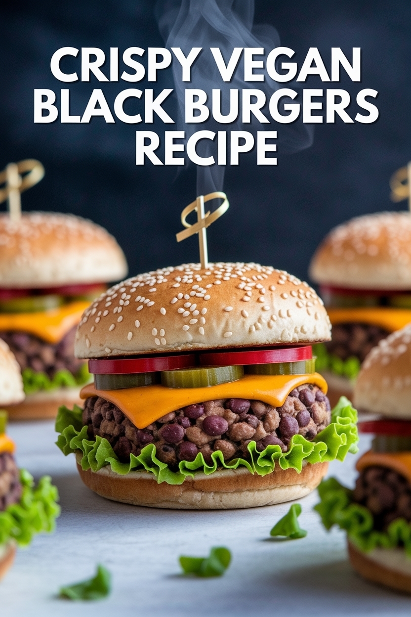 vegan black bean burgers recipe