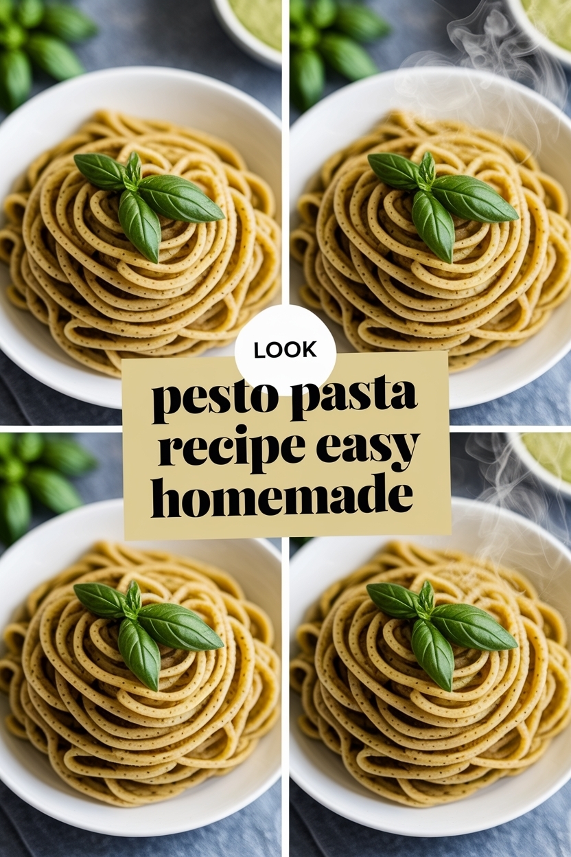 pesto pasta recipe easy homemade