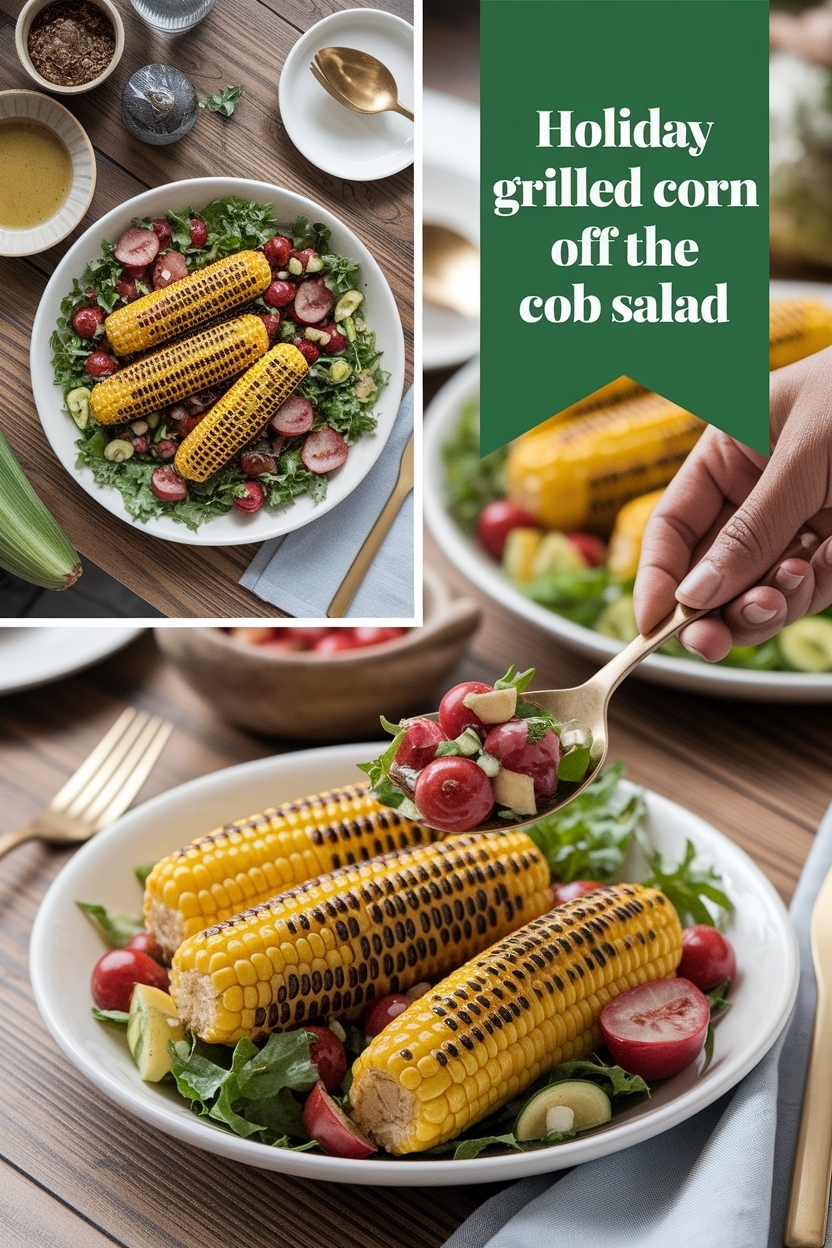 grilled corn elote off the cob salad