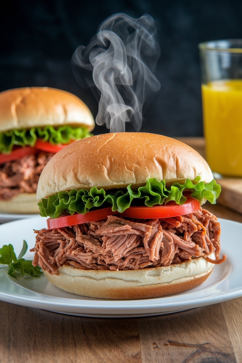 bbq pulled pork sandwiches slow cooker