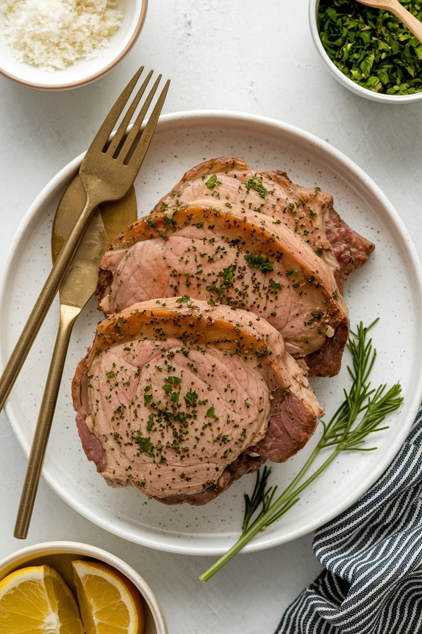 low carb pork chops recipe juicy