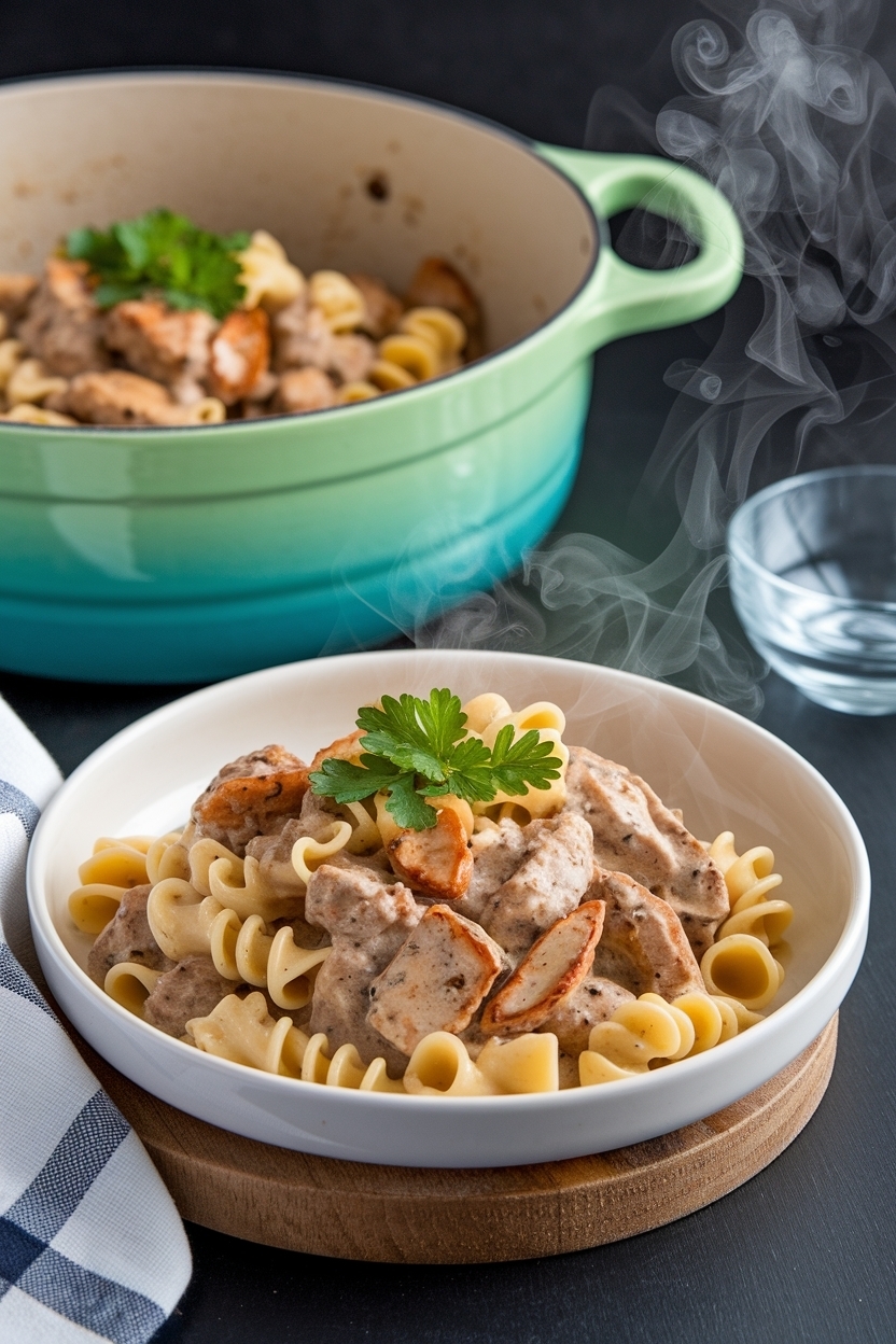 cajun chicken pasta creamy one pot