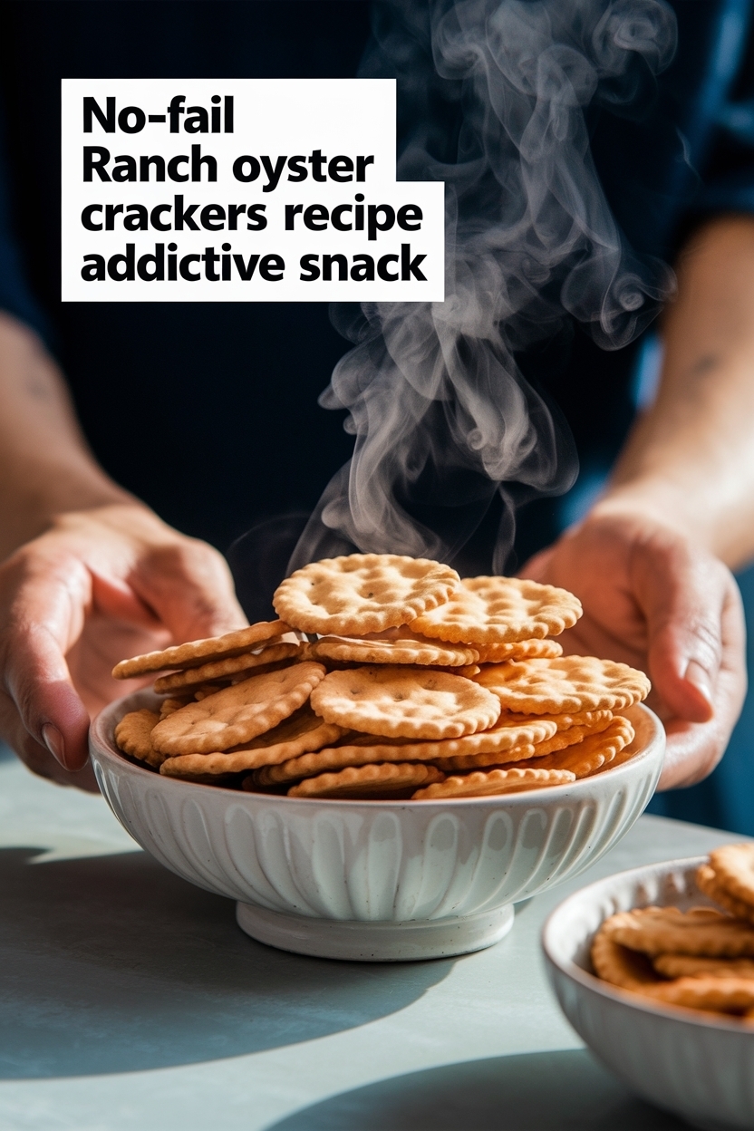 ranch oyster crackers recipe addictive snack