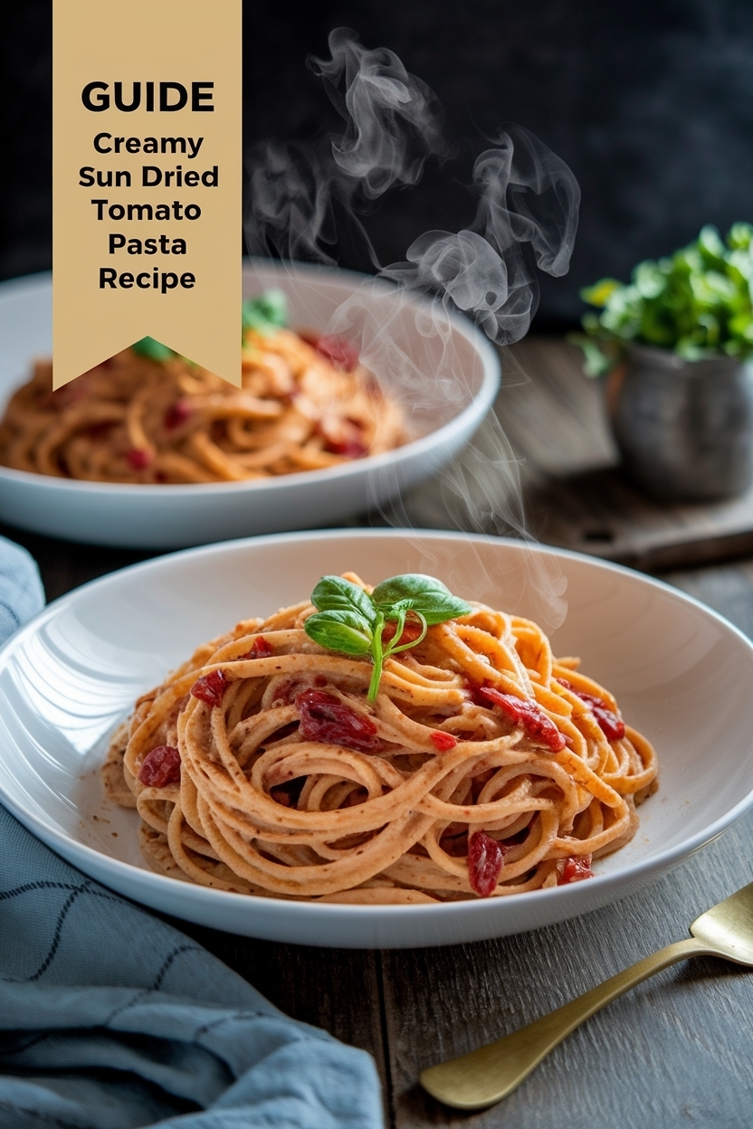 creamy sun dried tomato pasta recipe