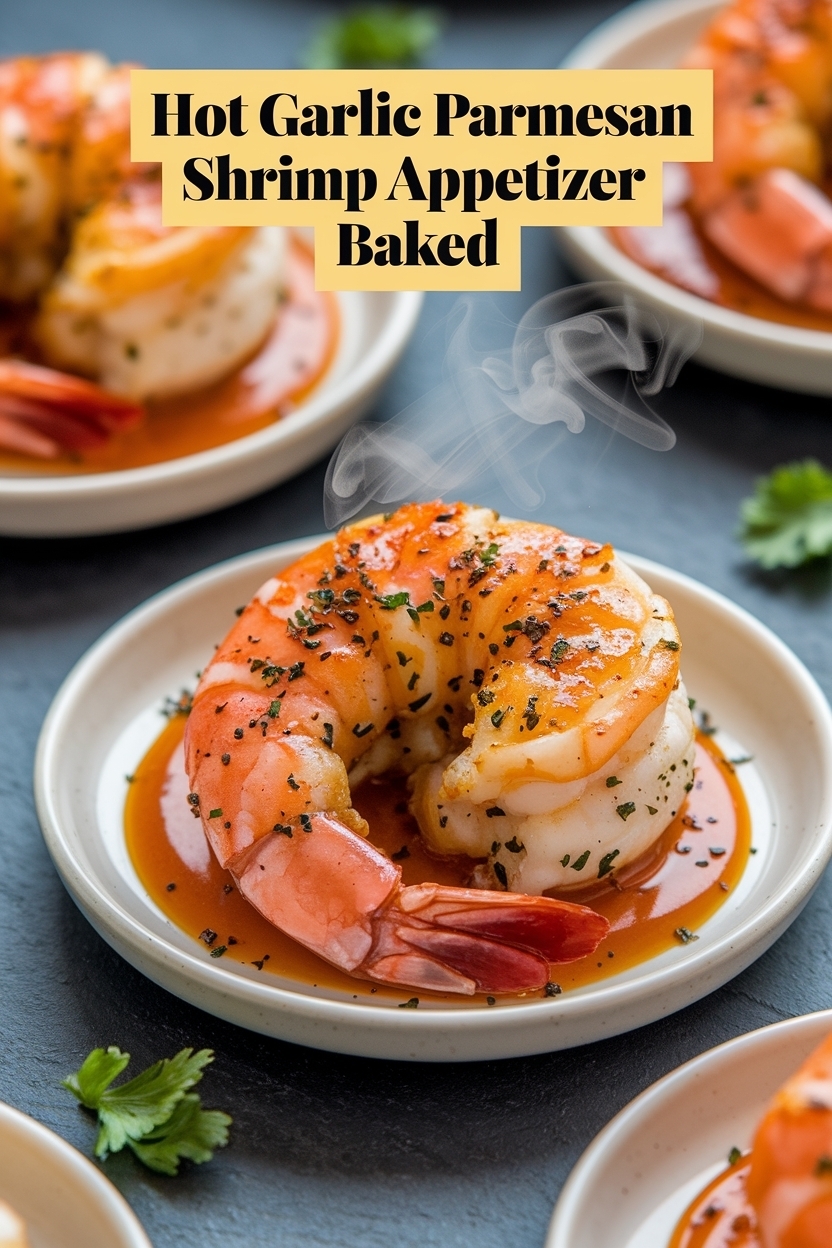 garlic parmesan shrimp appetizer baked
