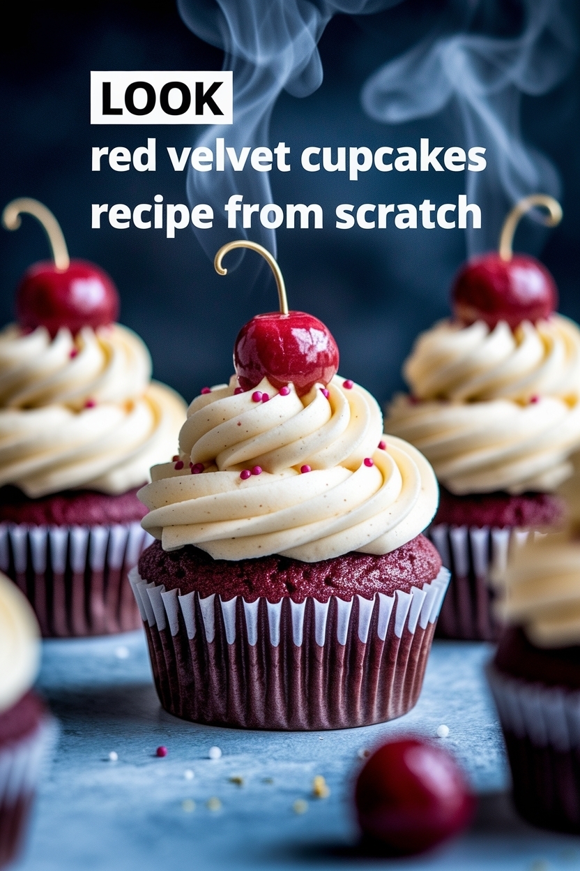 red velvet cupcakes recipe from scratch