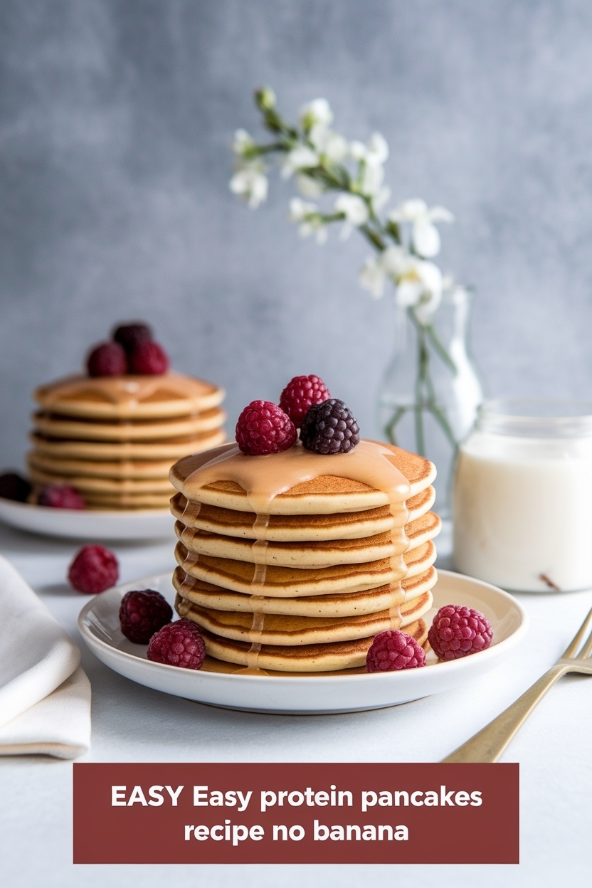 easy protein pancakes recipe no banana - Extra Photo