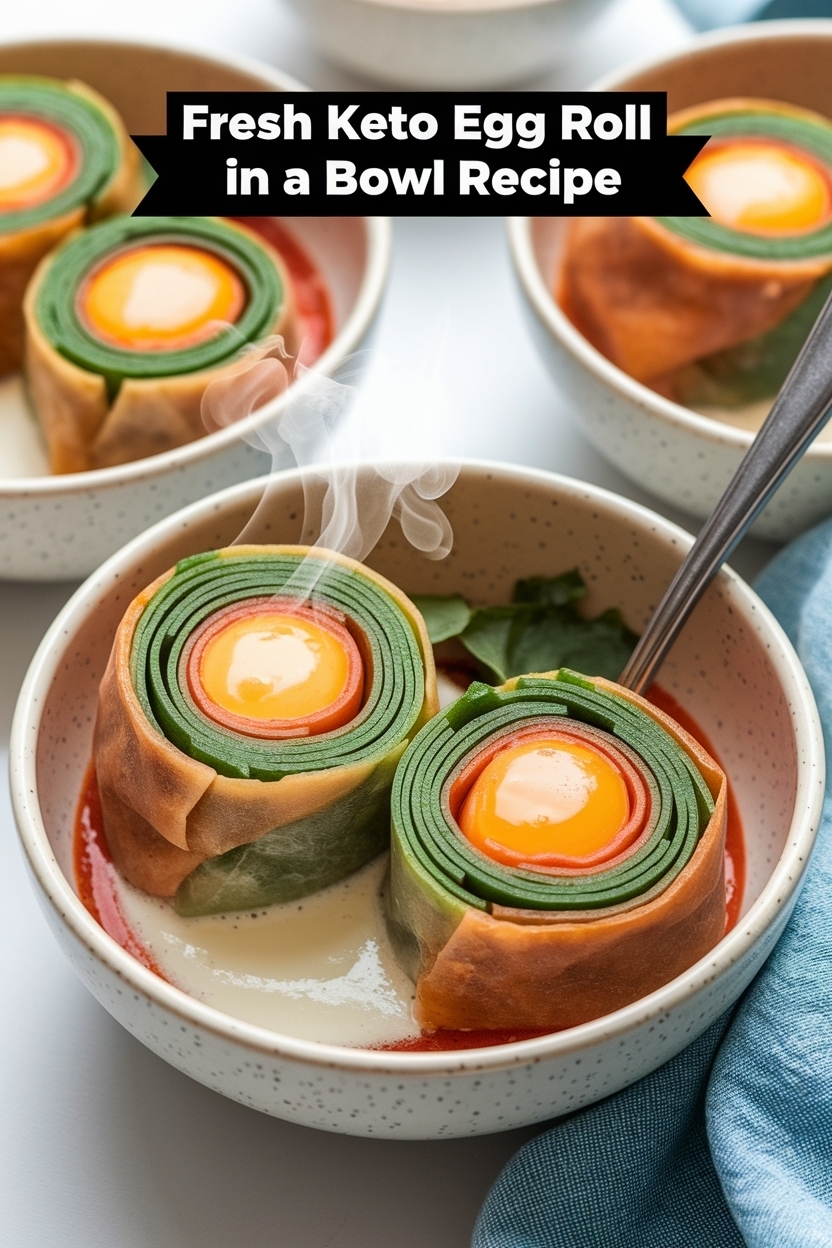 keto egg roll in a bowl recipe