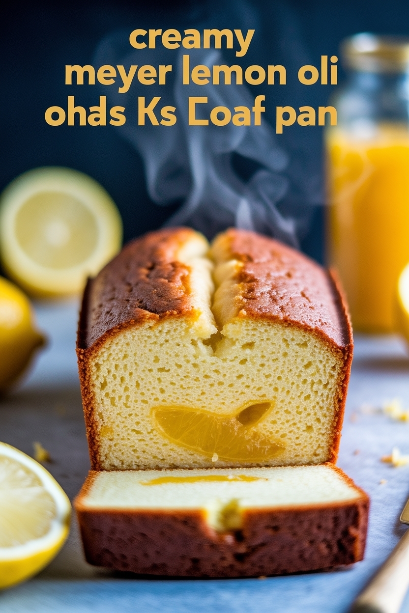 meyer lemon olive oil cake loaf pan