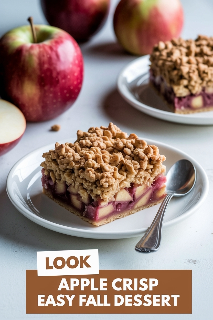 apple crisp recipe easy fall dessert