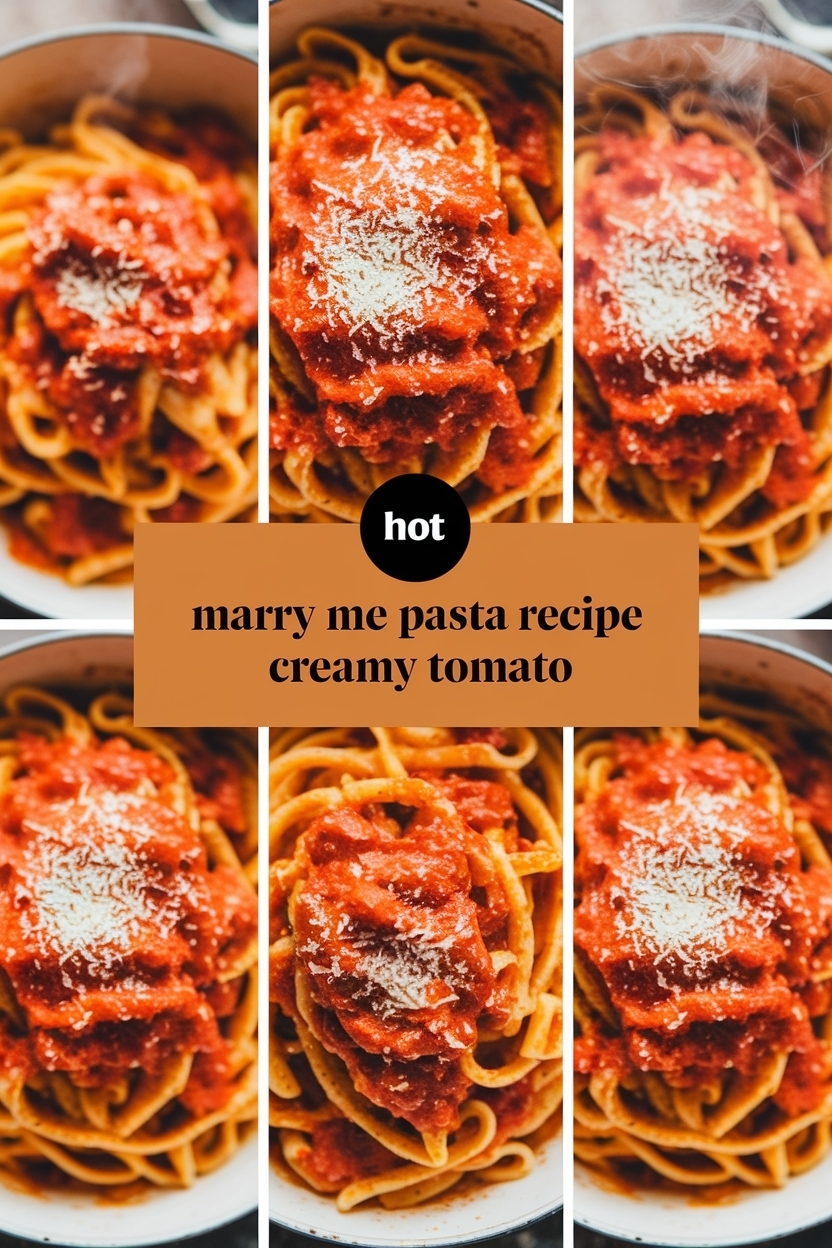 marry me pasta recipe creamy tomato