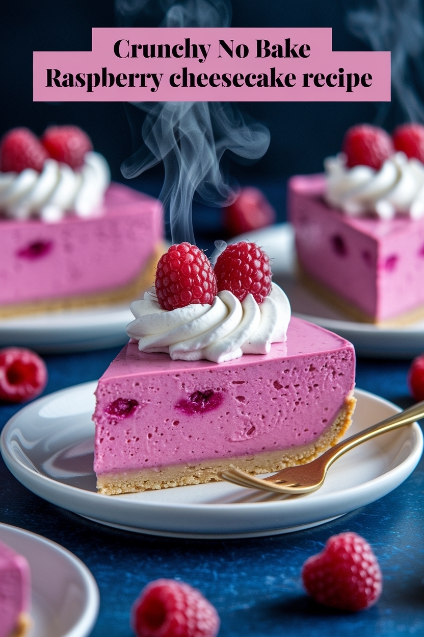 no bake raspberry cheesecake recipe