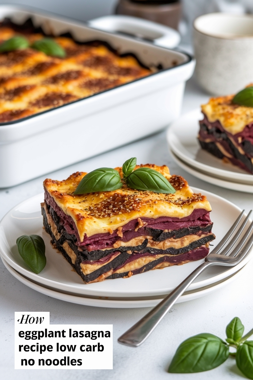 eggplant lasagna recipe low carb no noodles