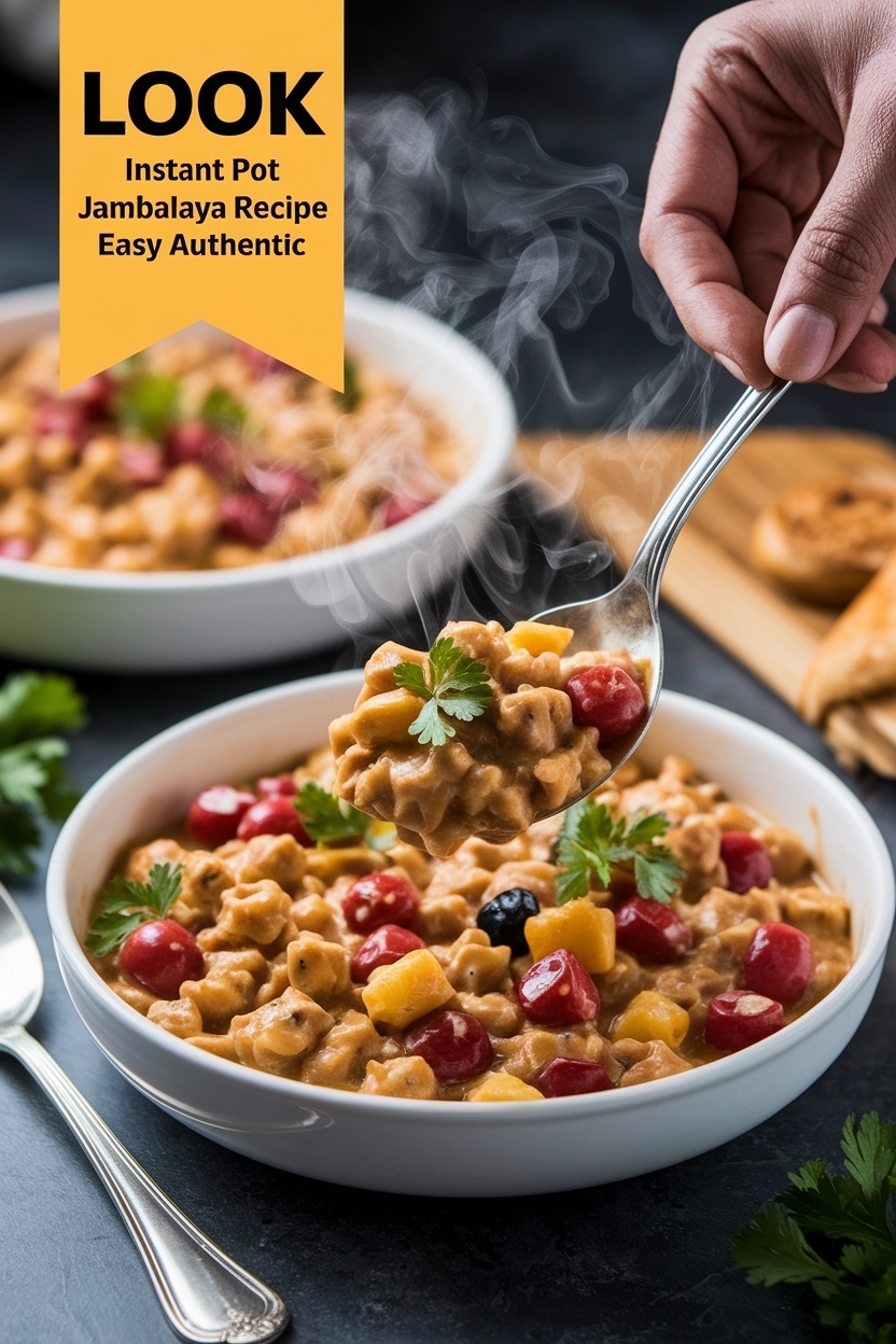 instant pot jambalaya recipe easy authentic