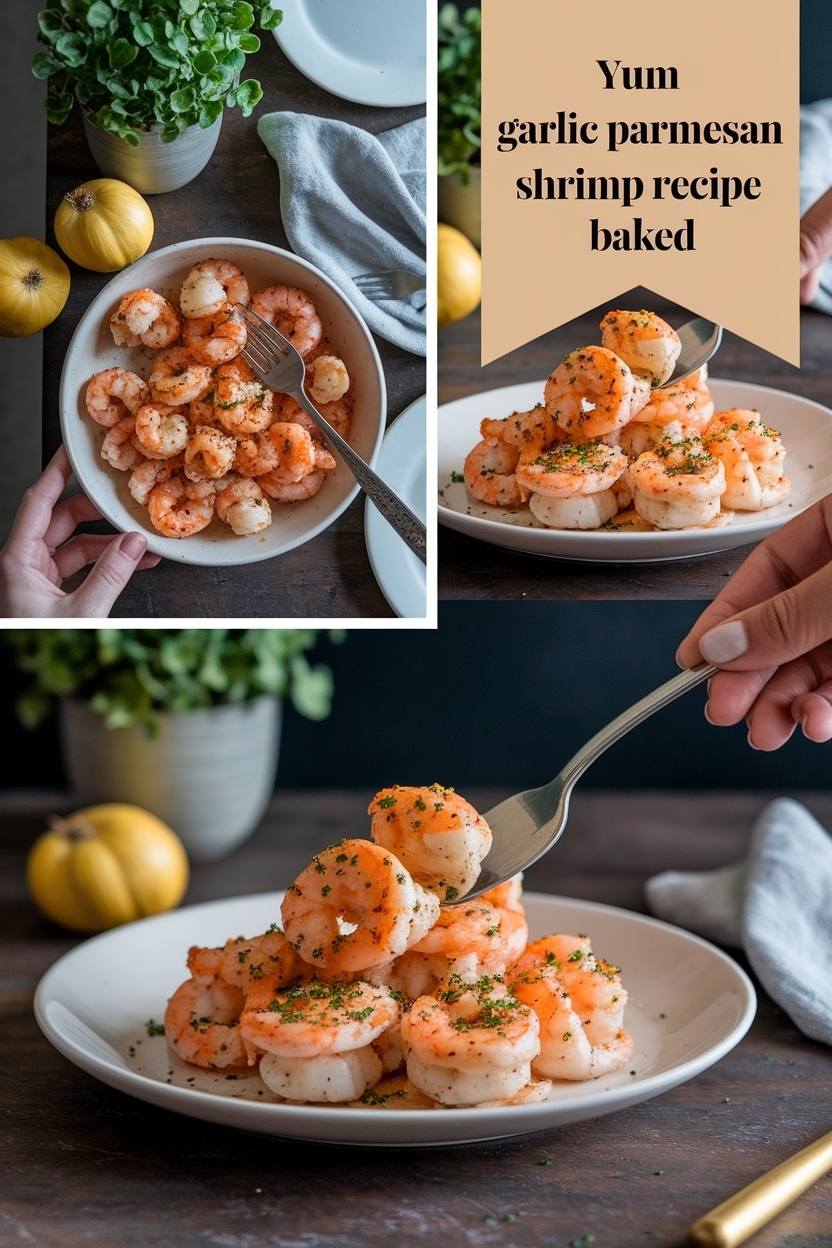 garlic parmesan shrimp recipe baked