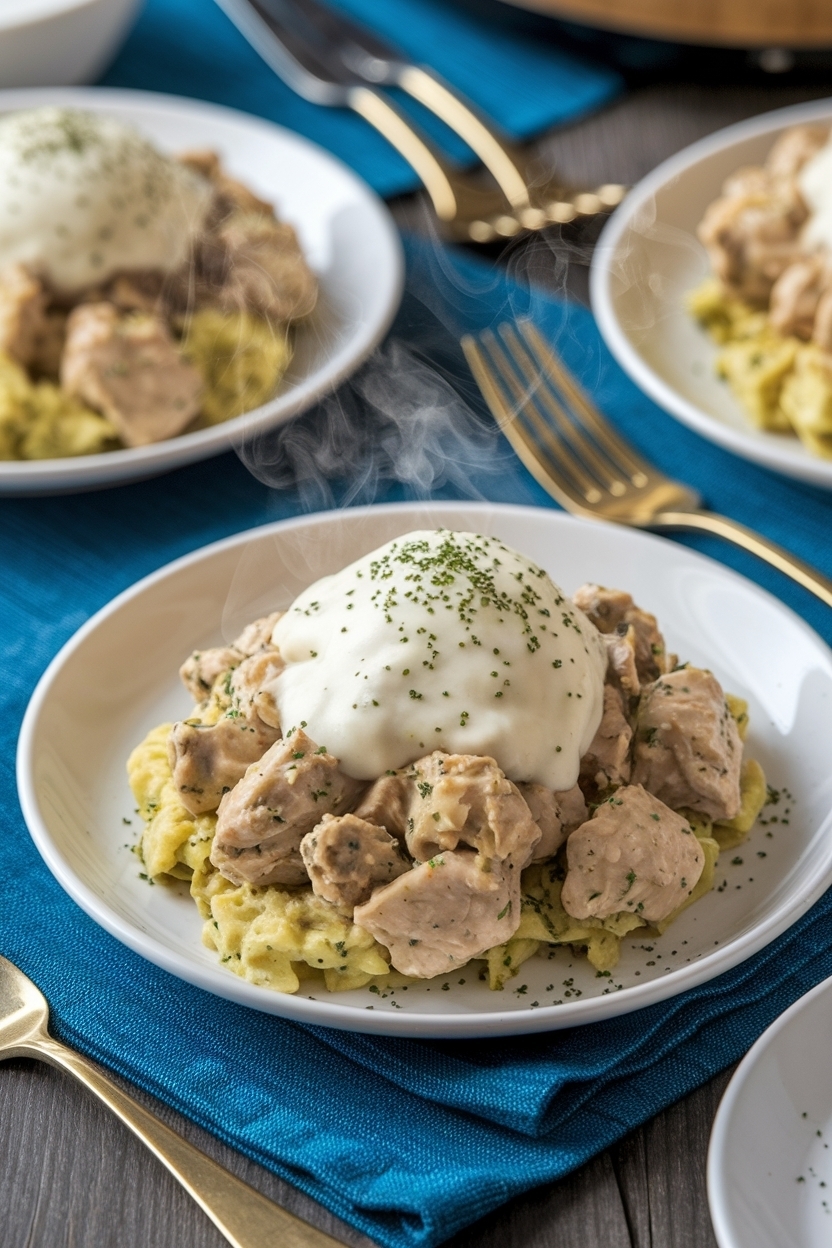 crockpot chicken and dumplings recipe from scratch