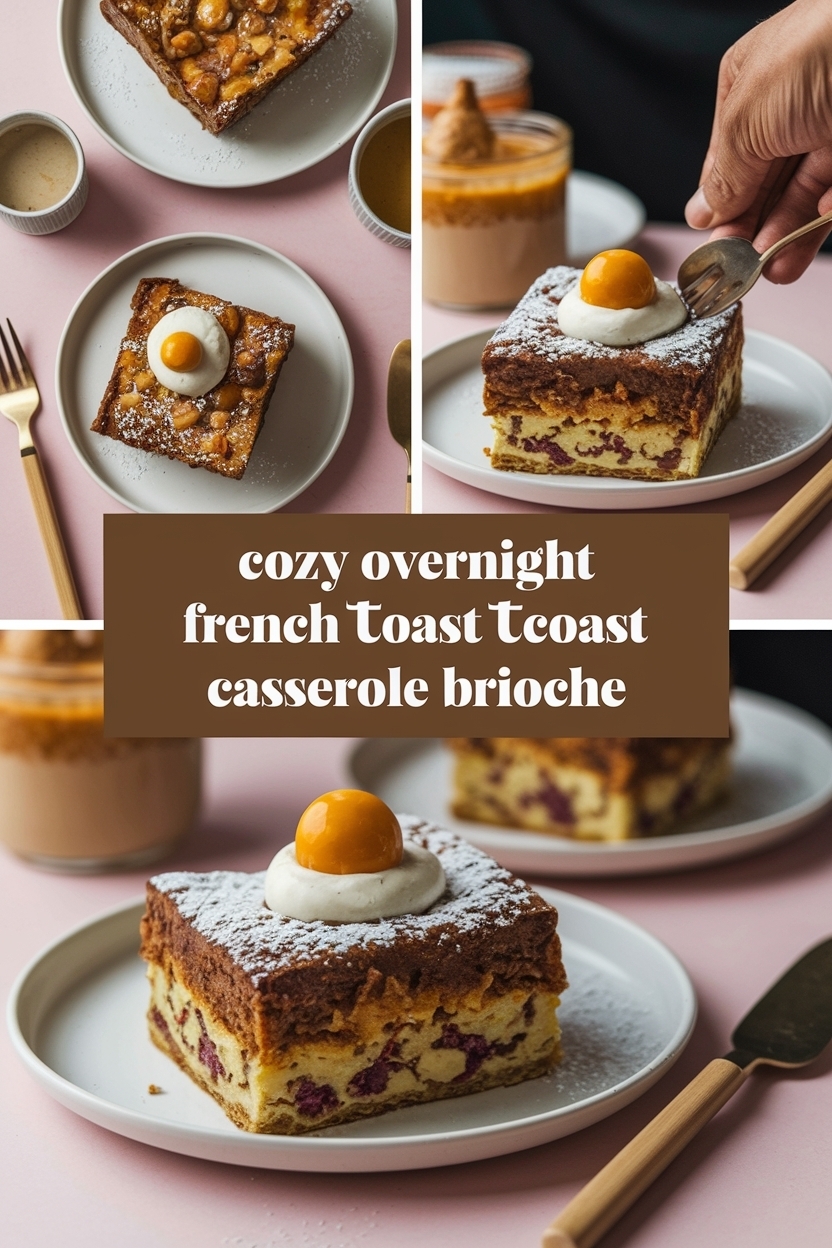overnight french toast casserole brioche