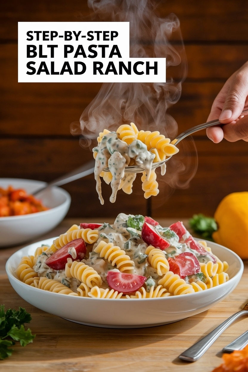 blt pasta salad ranch