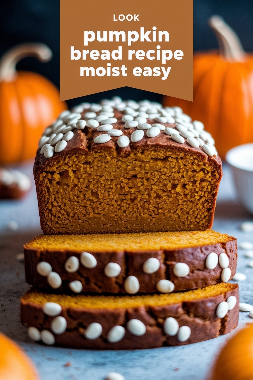 pumpkin bread recipe moist easy