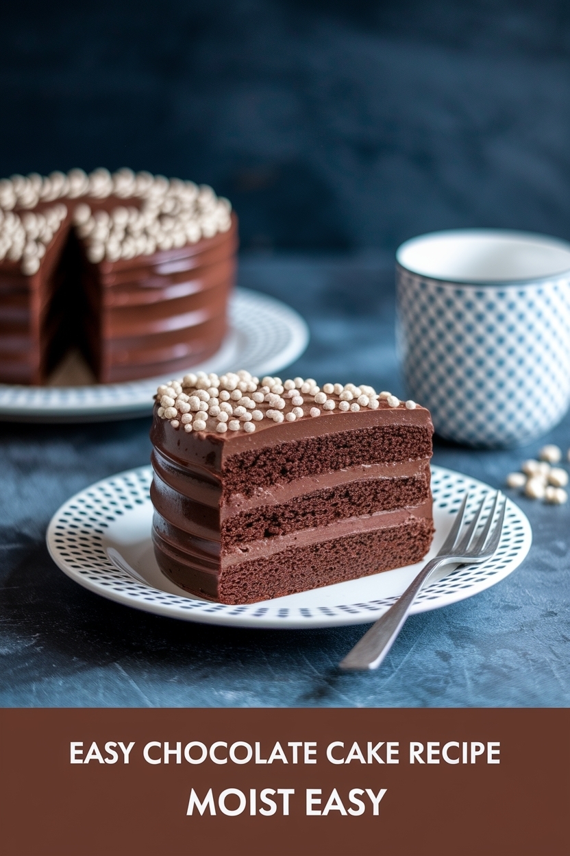 chocolate cake recipe moist easy