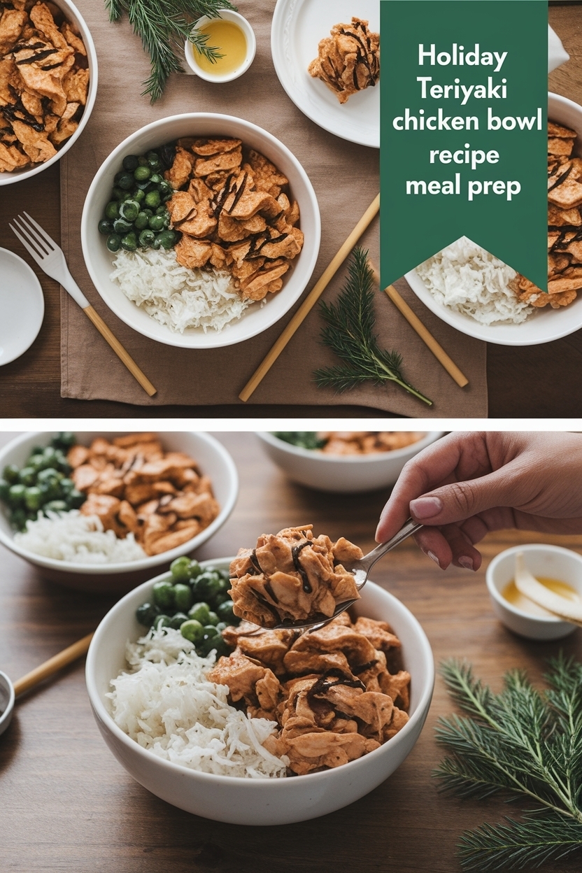teriyaki chicken bowl recipe meal prep