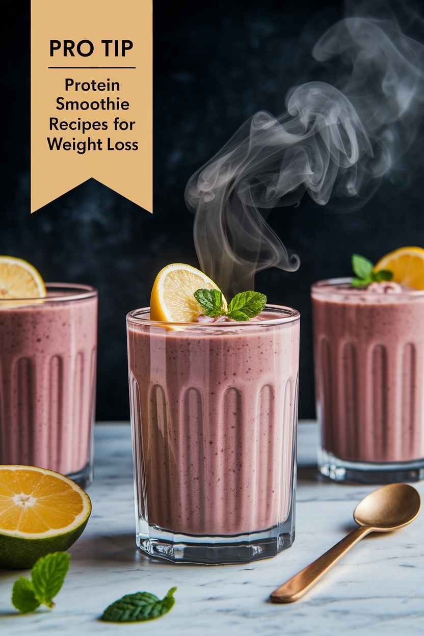 protein smoothie recipes for weight loss