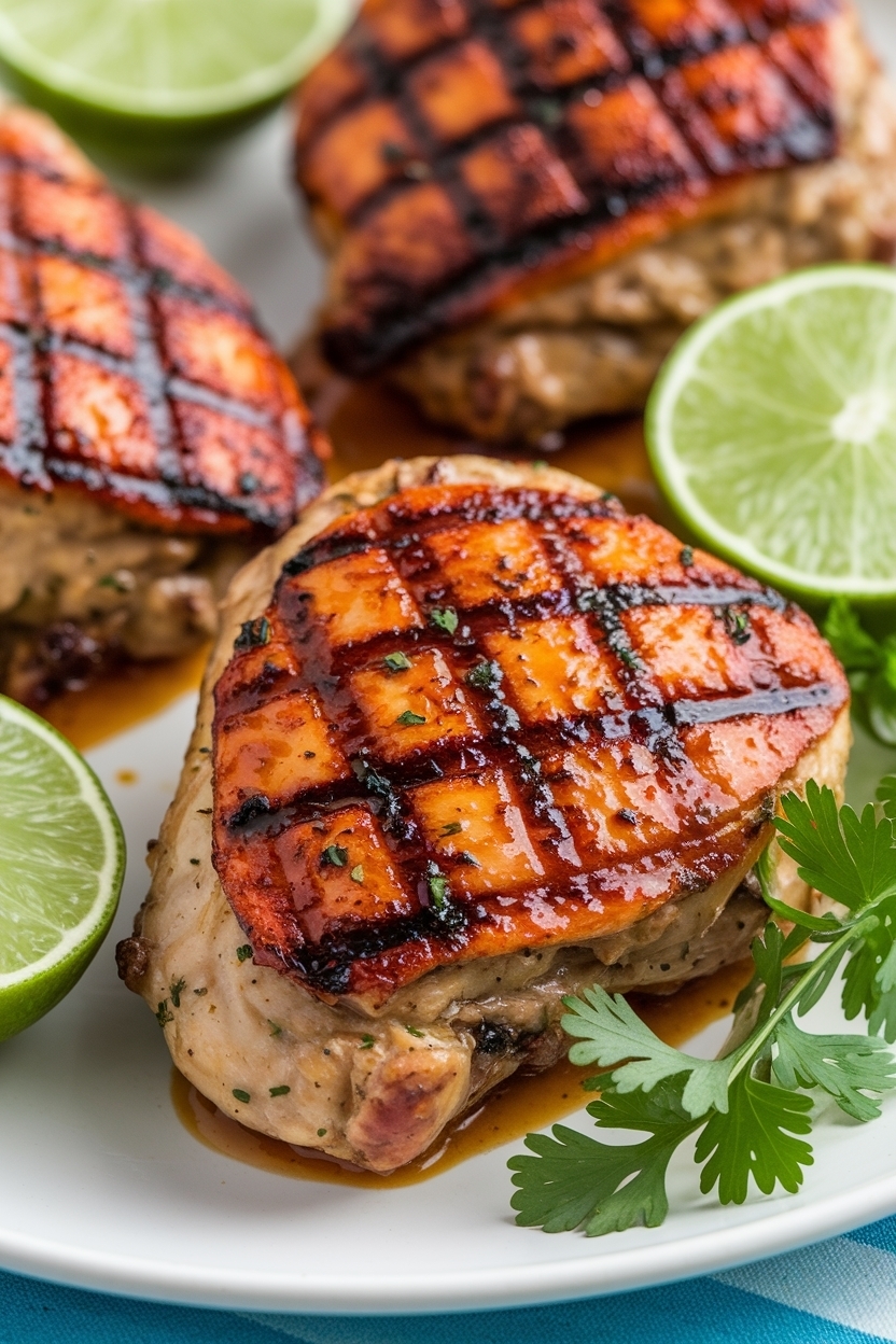 grilled chicken thighs cilantro lime