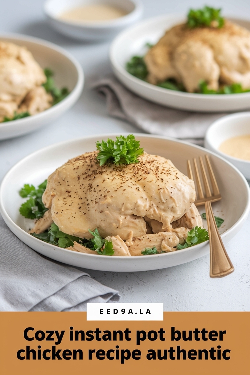 instant pot butter chicken recipe authentic