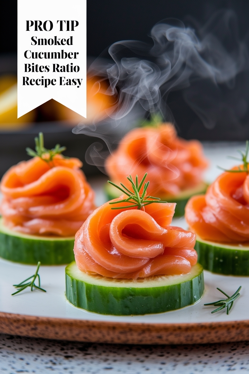 smoked salmon cucumber bites recipe easy