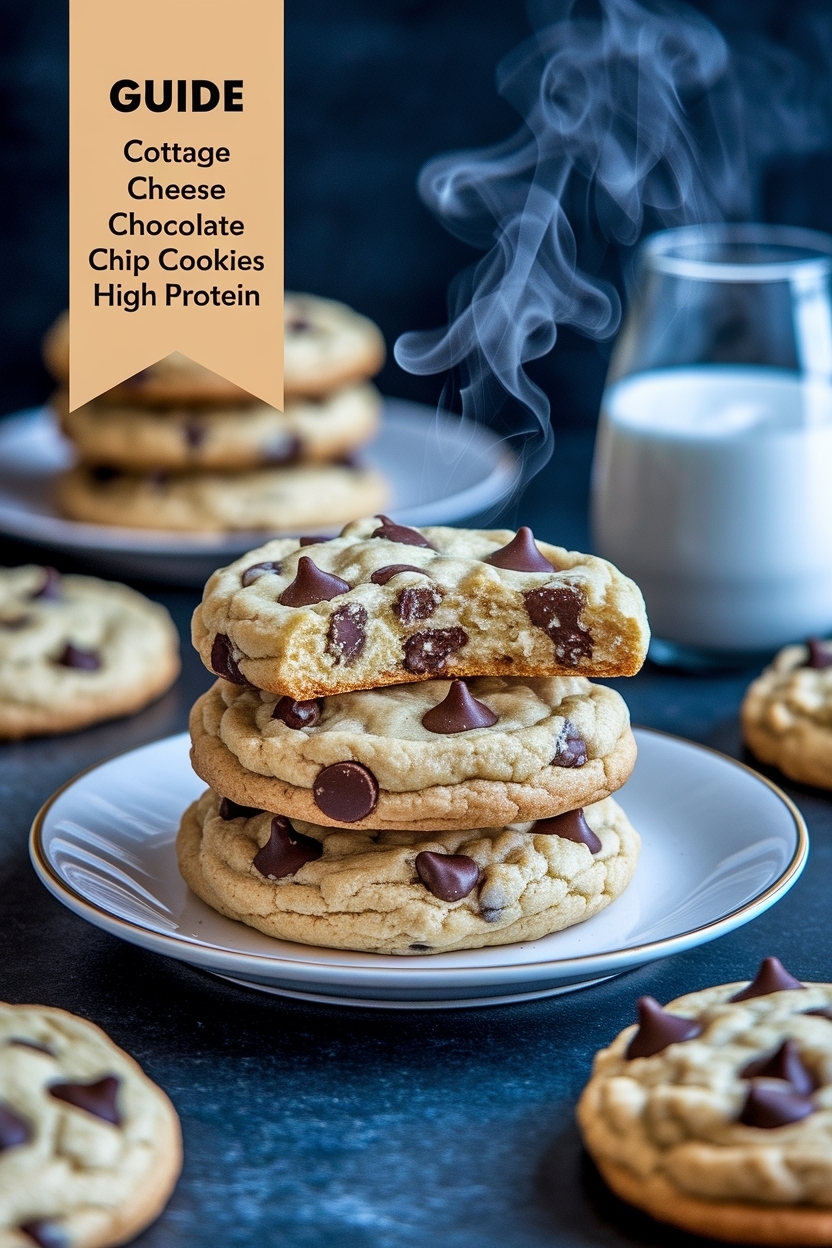 cottage cheese chocolate chip cookies high protein