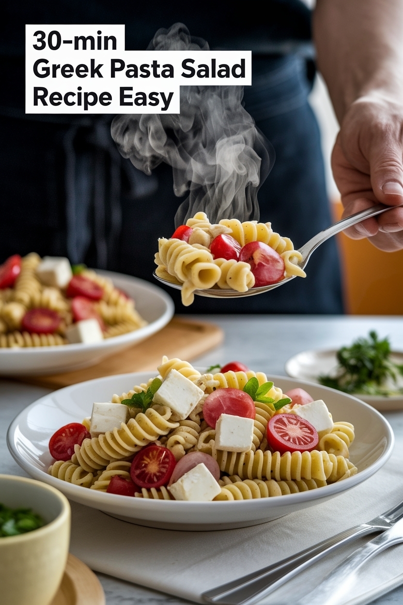 greek pasta salad recipe easy