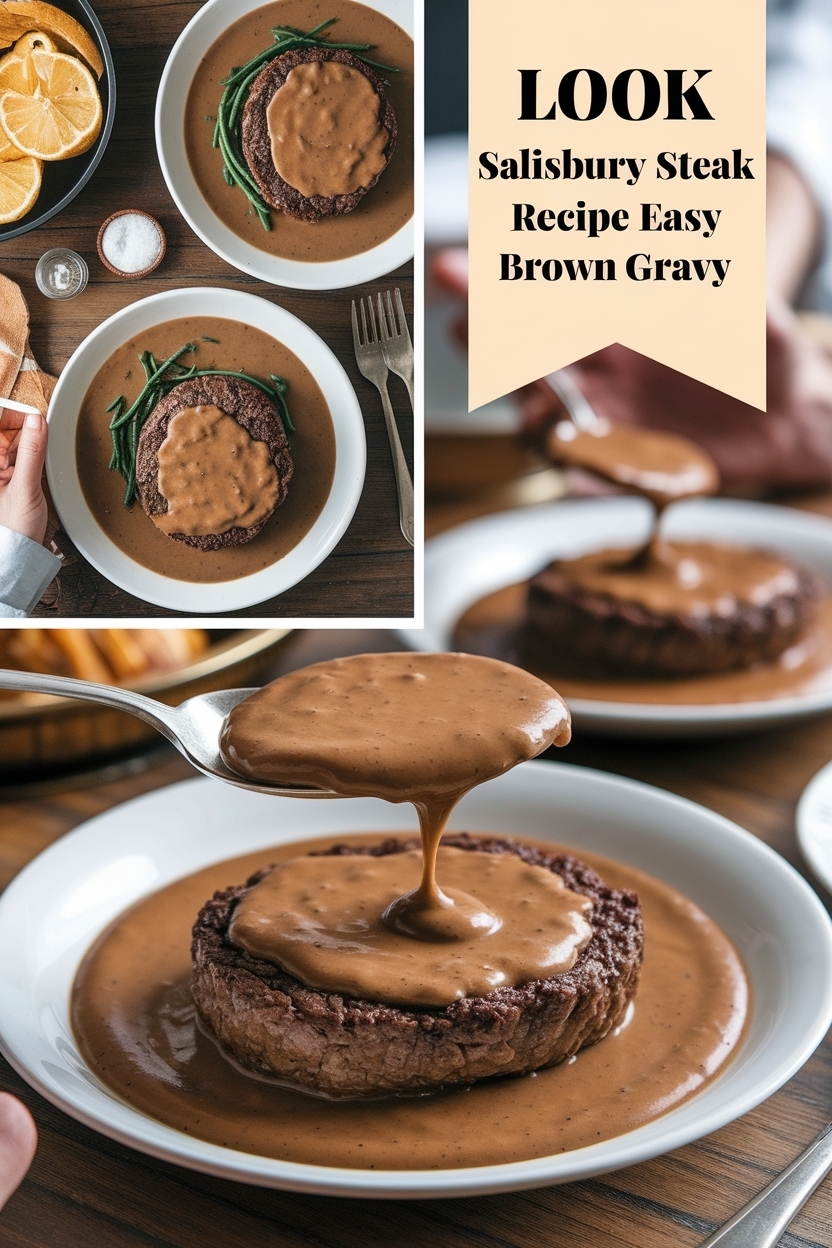 salisbury steak recipe easy brown gravy