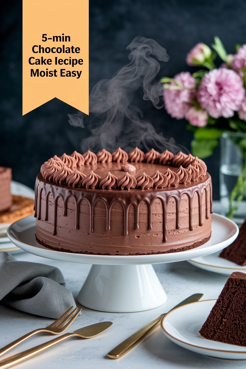 chocolate cake recipe moist easy