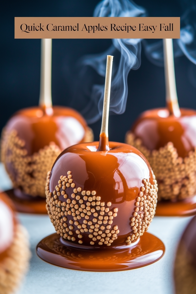 caramel apples recipe easy fall