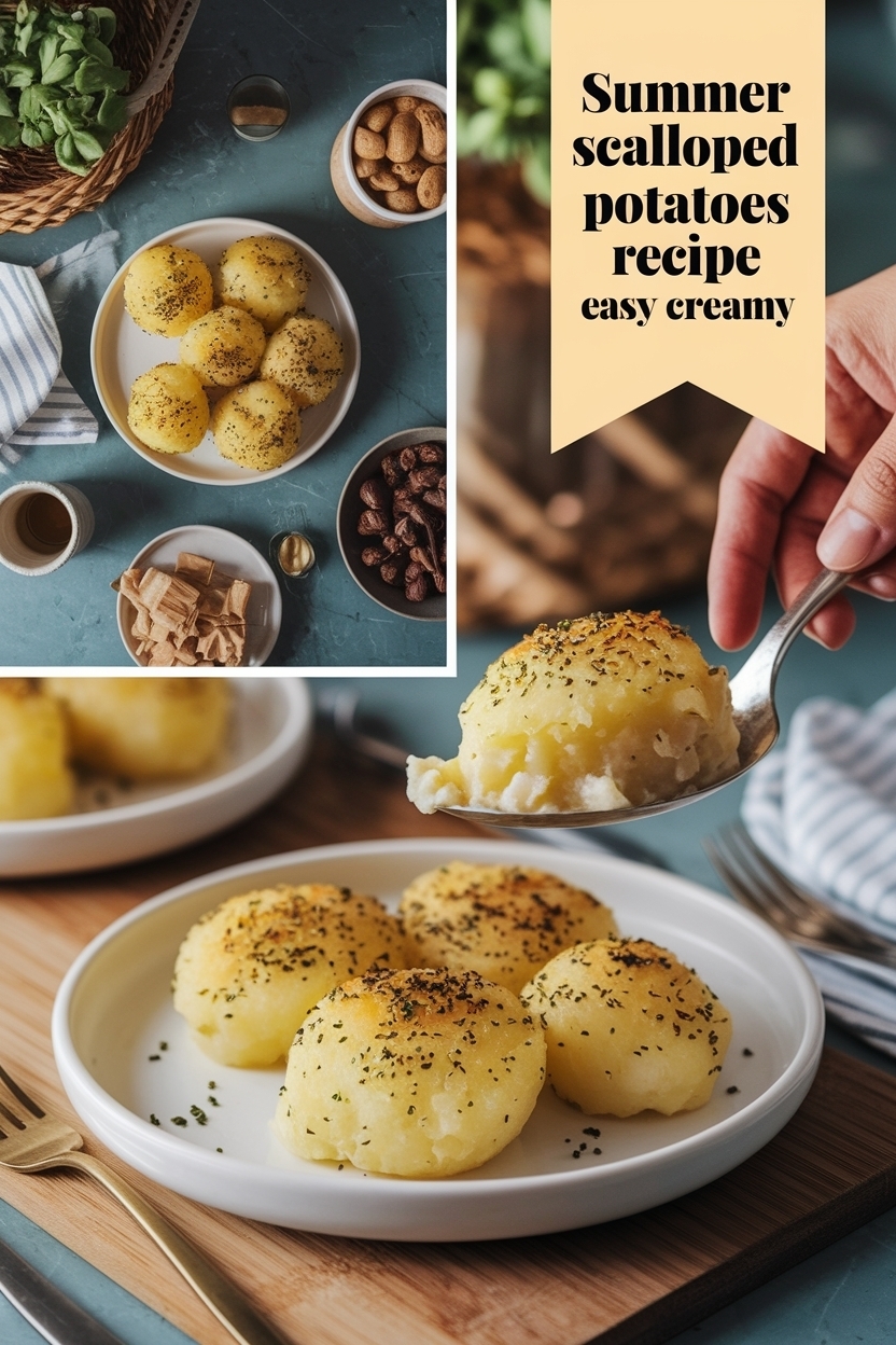 scalloped potatoes recipe easy creamy - Extra Photo