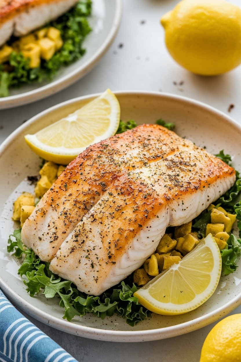 air fryer tilapia recipe lemon pepper