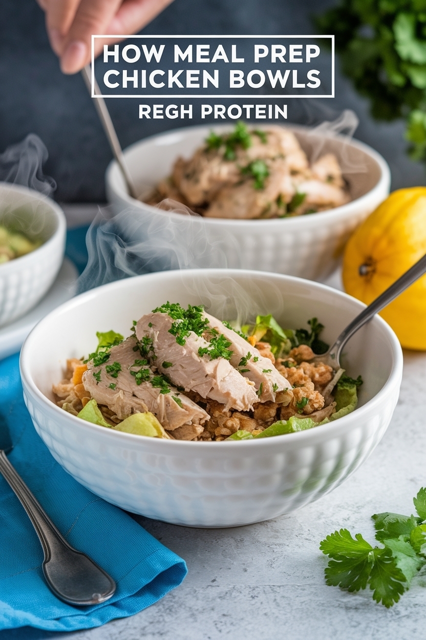 meal prep chicken bowls recipe high protein