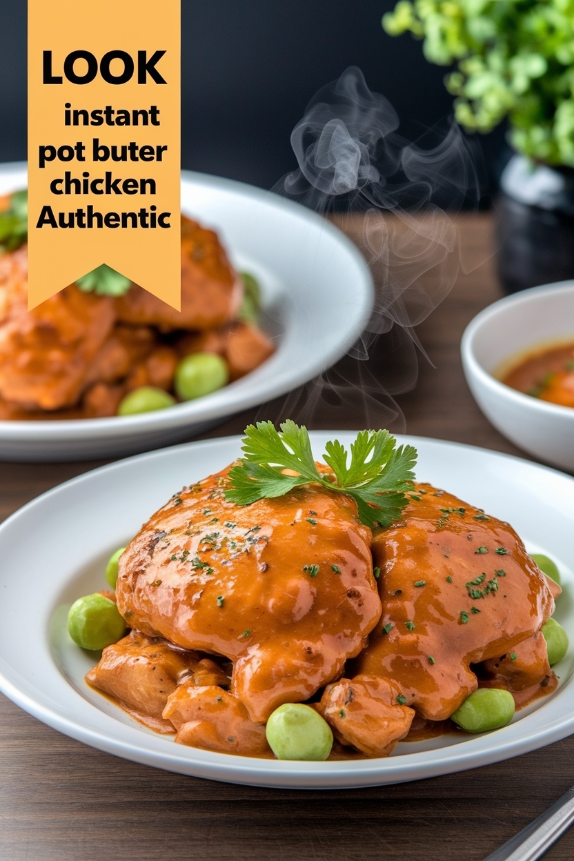 instant pot butter chicken recipe authentic