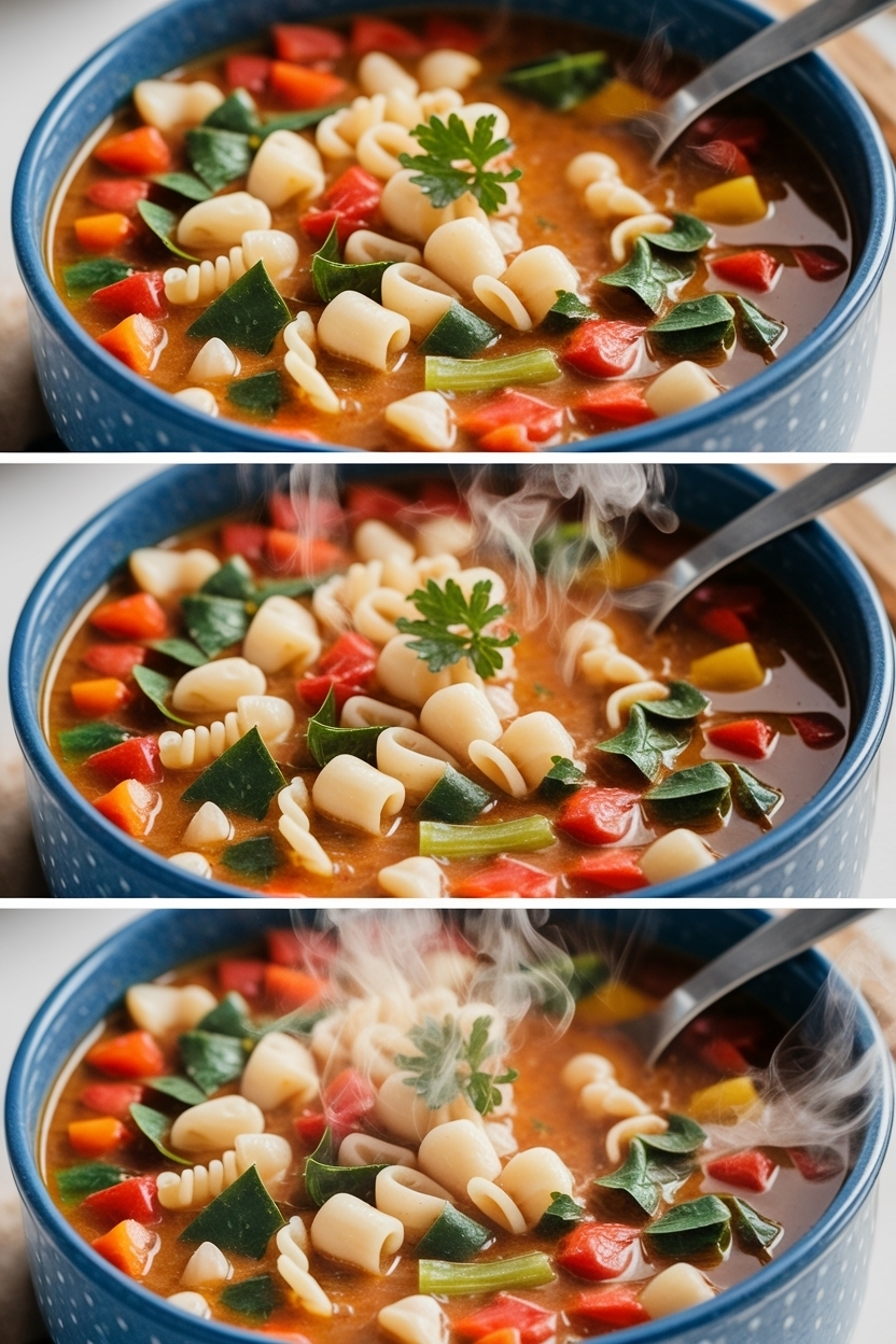 minestrone soup recipe easy hearty