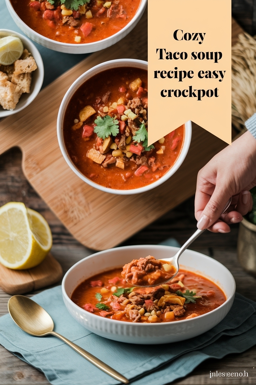 taco soup recipe easy crockpot