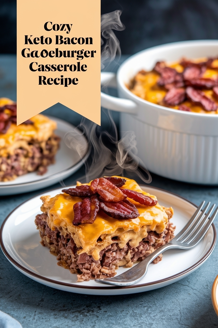 keto bacon cheeseburger casserole recipe