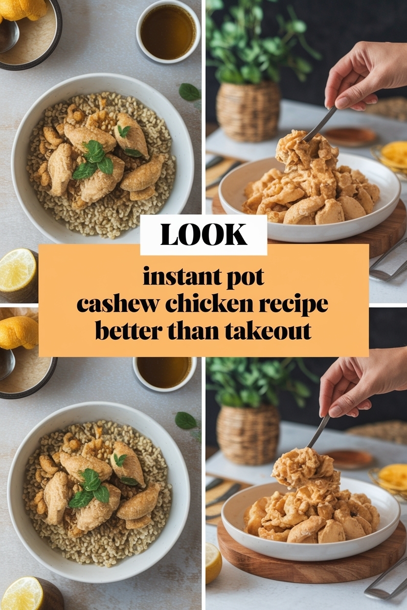 instant pot cashew chicken recipe better than takeout