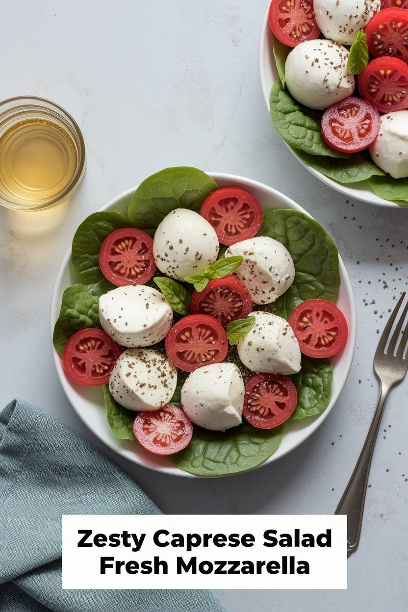 caprese salad recipe fresh mozzarella
