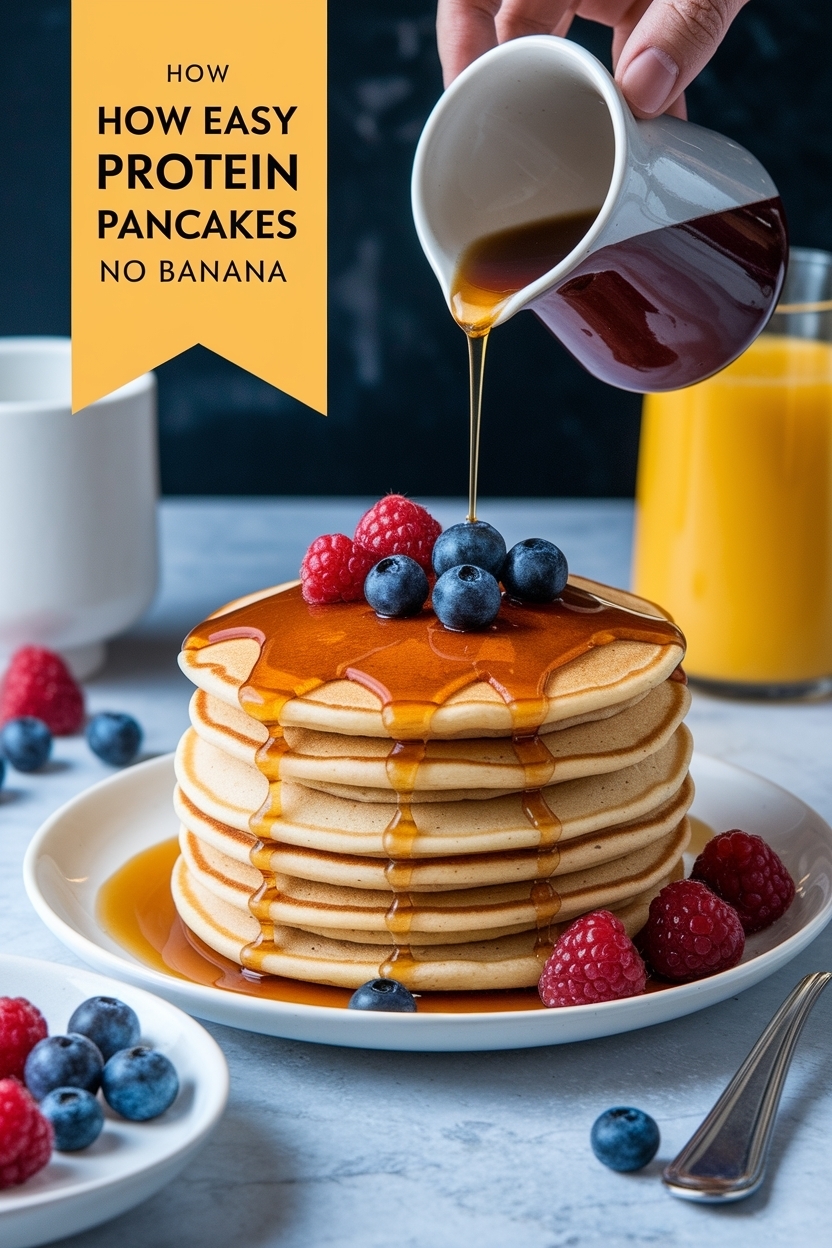 easy protein pancakes recipe no banana