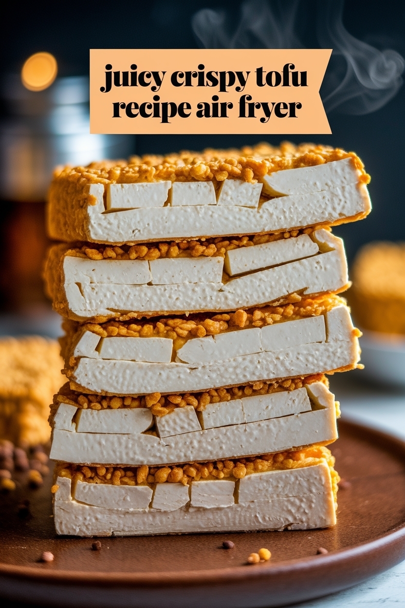 crispy tofu recipe air fryer