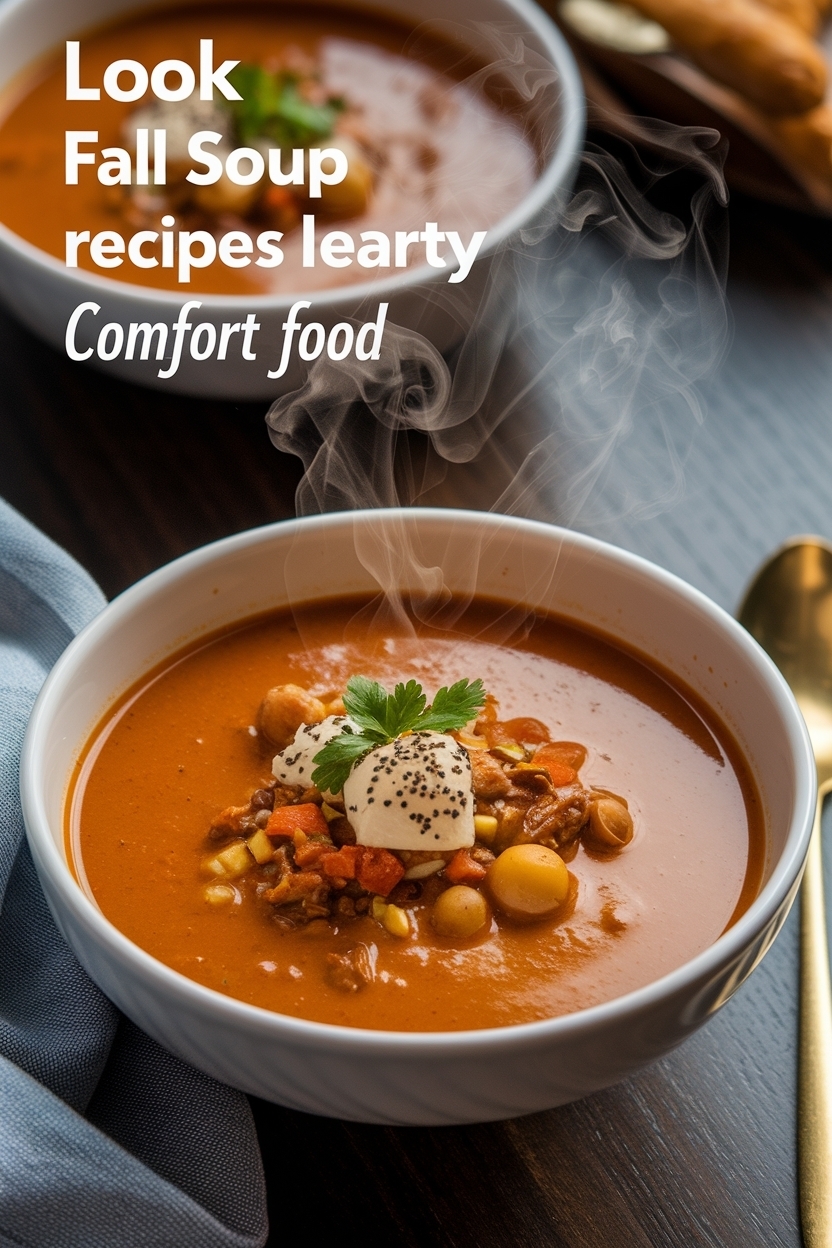 fall soup recipes hearty comfort food