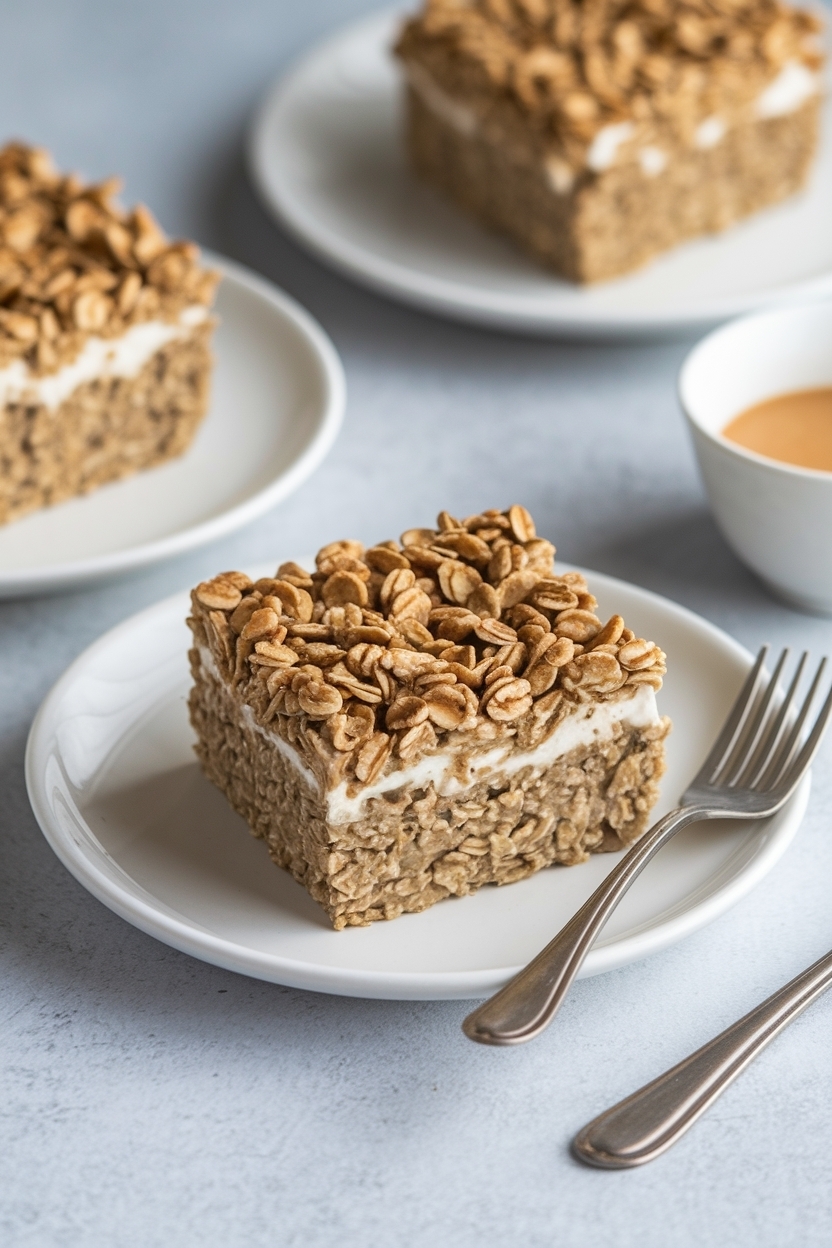 cottage cheese baked oats recipe