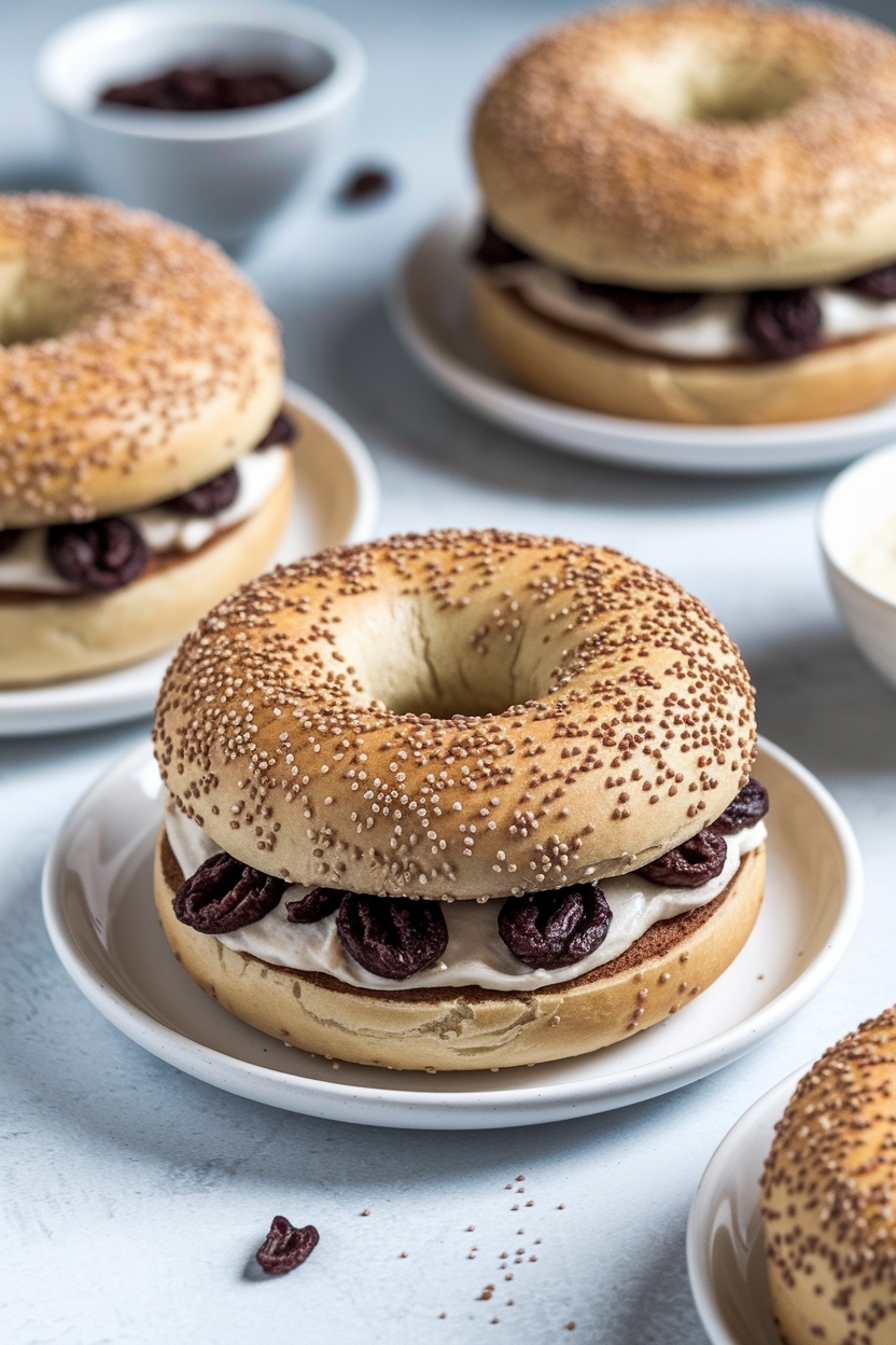 cinnamon raisin protein bagels air fryer